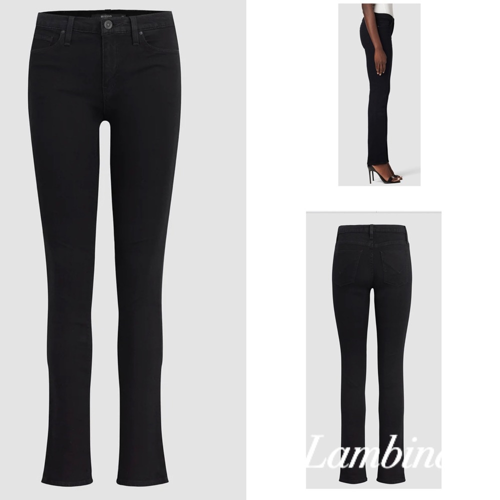 Black Hudson Nico Mid-Rise Straight Leg Jean. NWOT